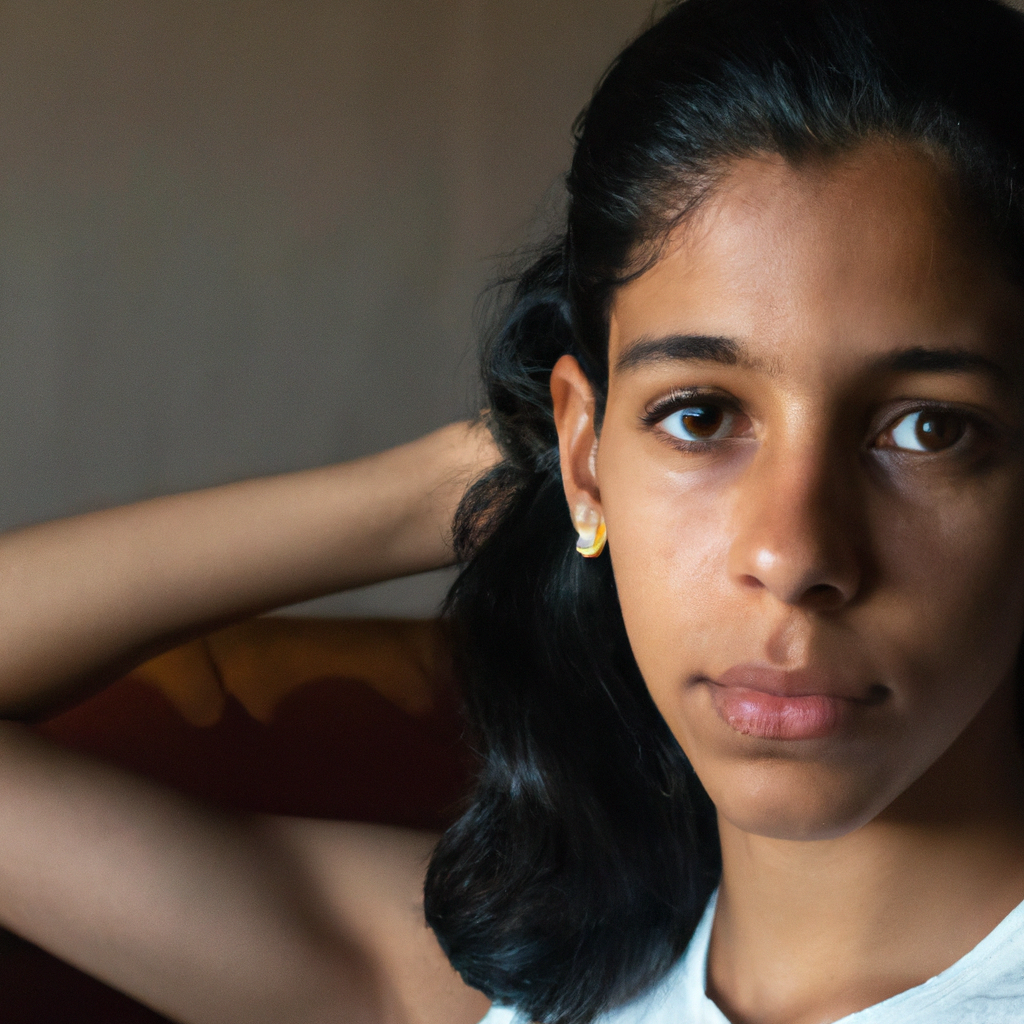 Retrato de Camila, retocadora y colorista